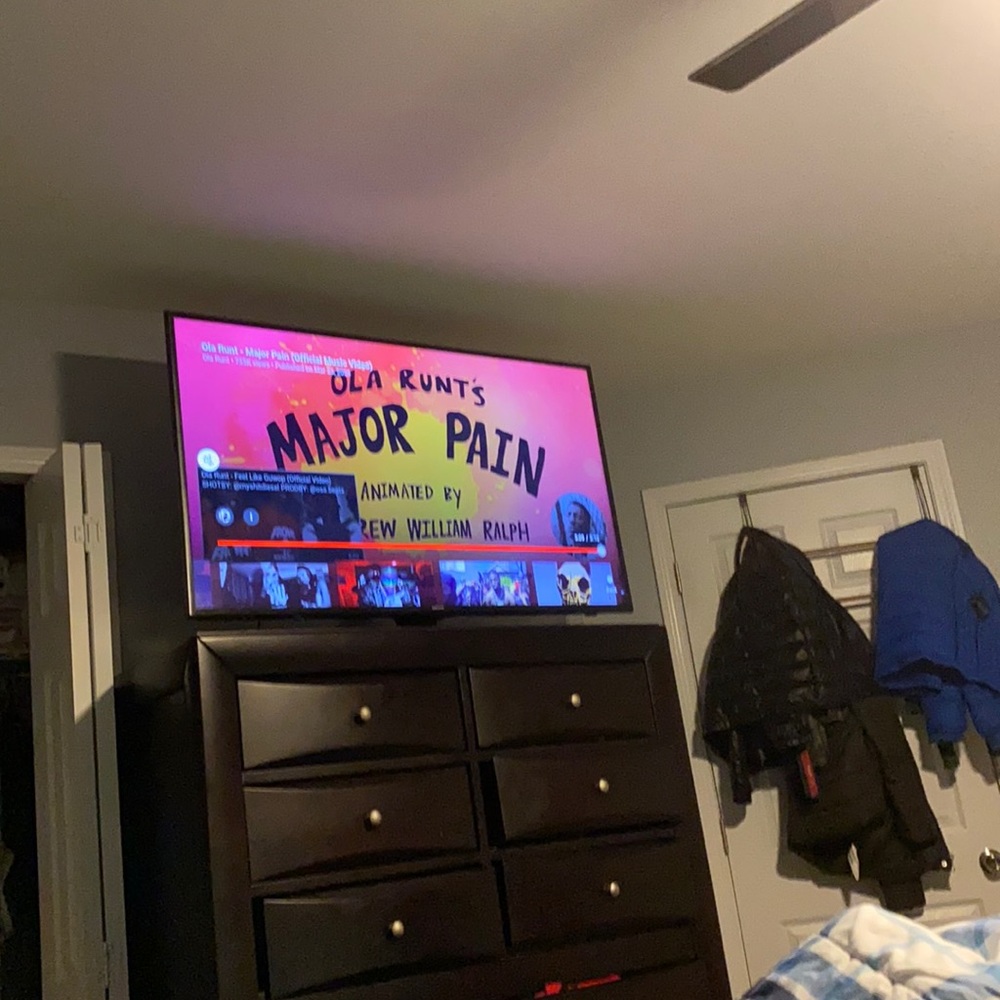 A flat Screen tv